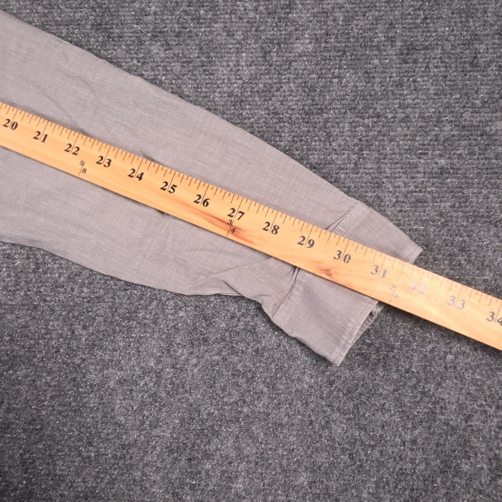 KUIU Performance Shirt Mens M Gray Long Sleeve Dual Chest Pockets Workwear - Picture 9 of 13